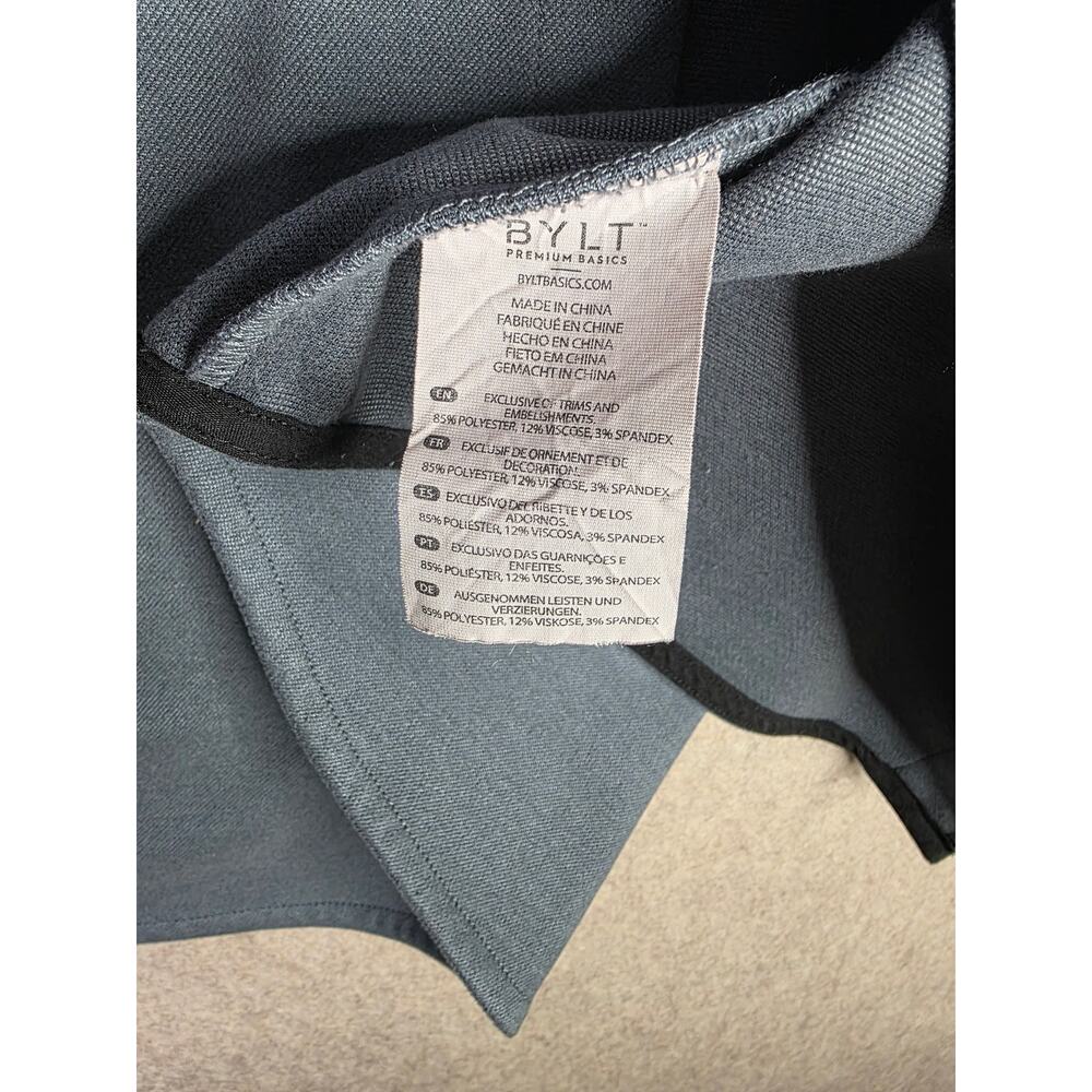 BYLT Utility Premium Basics Men's light Blue Button Down Shirt Jacket Shacket L - Picture 6 of 10